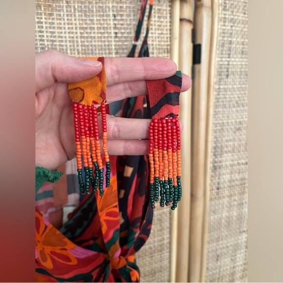 Farm Rio Anthropologie Hanky Wrap Dress - Picture 6 of 12